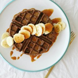 Chocolate-Nut Waffles