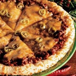 Spicy Barbecue Pizza
