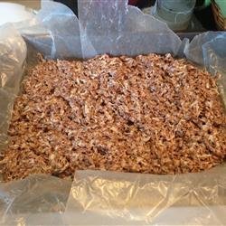 Coconut and Chocolate Rice Crispies