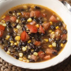 Black Bean Tomato Soup