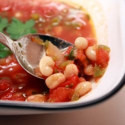 Spicy Tomato and White Bean Soup