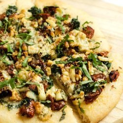 Four Cheese and Spinach Pizza