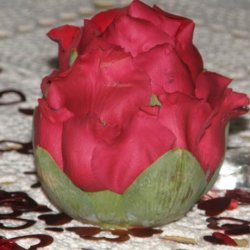 Artichoke Rose Garnish