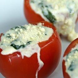 Spinach-Stuffed Tomatoes