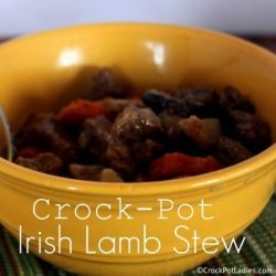 Irish Stew in a Crock