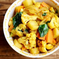 Cauliflower Potato Curry