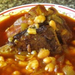 Albanian Bean Jahni Soup for Pressure Cooker
