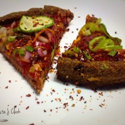 Flax Meal Pizza Crust