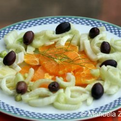 Fennel Orange and Olive Salad