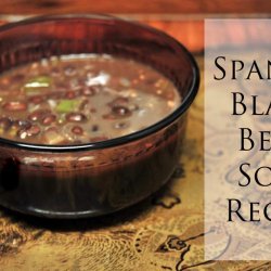 Spanish Black Bean Soup