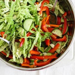 Soba Noodle Vegetable Salad