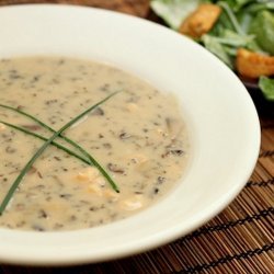 Mushroom and Brie Bisque