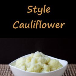 Cauliflower Greek Style