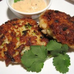 Spicy Cod Cakes With Chipotle Sauce