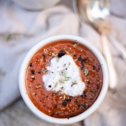 Roasted Tomato-Squash Soup