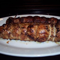 Chorizo Stuffed Pork Tenderloin