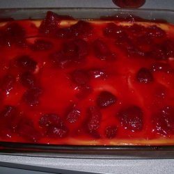 Strawberry-Rhubarb Cheesecake Squares