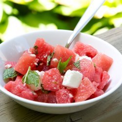 Watermelon Salad With Mint and Lime