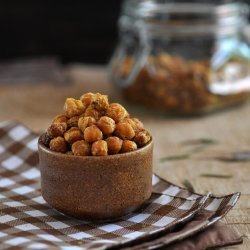 Cheezy Roasted Chickpeas