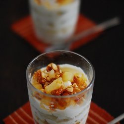 Baked Pineapple Pudding