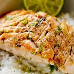 Salmon With Lime Butter
