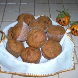 Pumpkin Muffins With Raisins