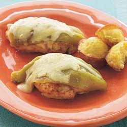 Smothered Green Chile Pepper Chicken