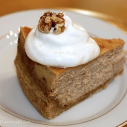 Maple Walnut Cheesecake