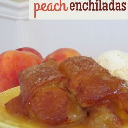 Peach Enchiladas