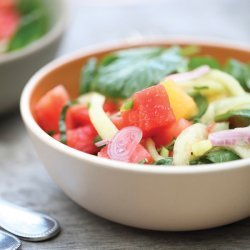 Crunchy Watermelon Salad