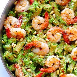 Shrimp & Broccoli With Pasta Recipe
