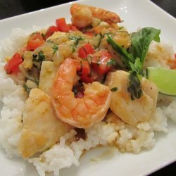 Thai Shrimp-Halibut Curry