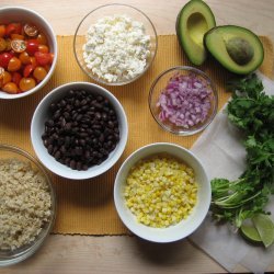 Corn, Rice & Black Bean Salad