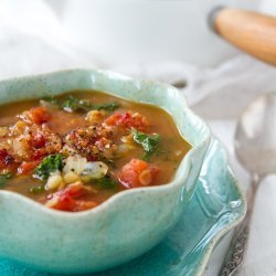 Lentil Soup with Kale and Tomato