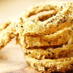 Healthy Onion Rings For One