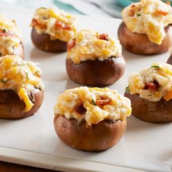 Bacon-Crab Mushroom Caps***