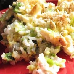 Broccoli & Cheese With Chicken Casserole