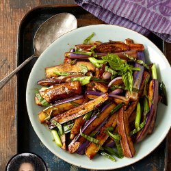 Hot and Sour Eggplant