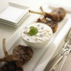 Chavrie Raita With Grilled Lamb