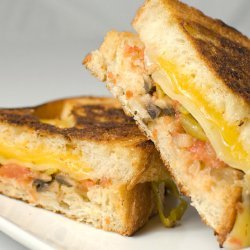 Grilled Three-Cheese Sandwiches