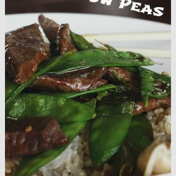 Snow Peas and Beef