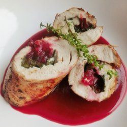 Chicken With Red Wine