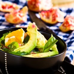 Avocado Salad With Grapefruit-Cumin Dressing