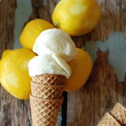 Lemon Buttermilk Ice Cream