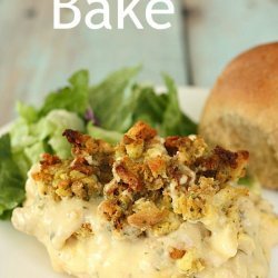 Chicken and Stuffing Bake