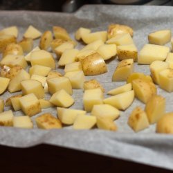 Roasted Potatoes With Parsley Pesto