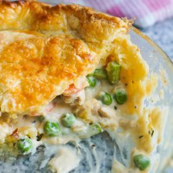 Chicken Pot Pie Without the Crust