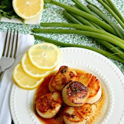 Scallops With Browned-Butter Sauce