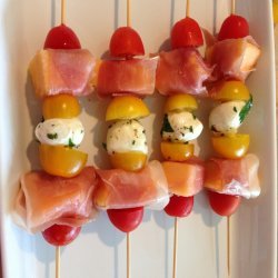 Tomato and Cheese Skewers