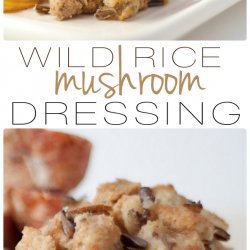 Wild Rice Stuffed Mushrooms